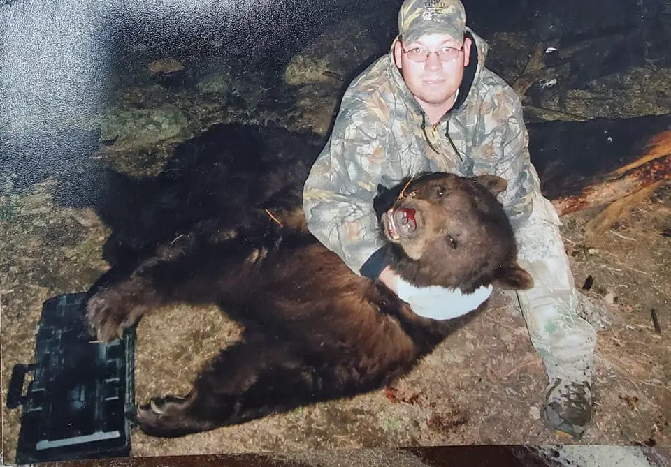 Black bear hunting.