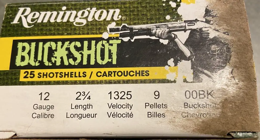 What is buckshot used for?